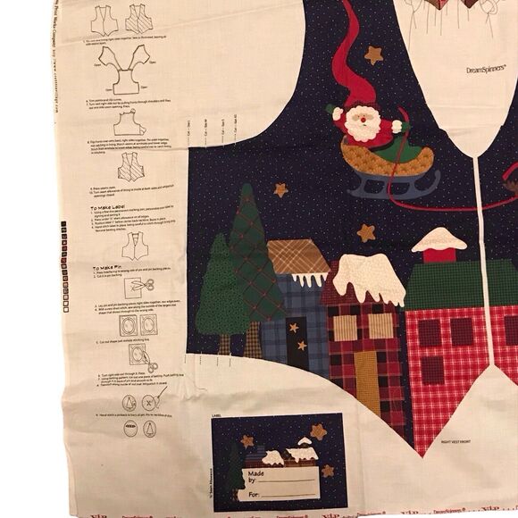DREAM SPINNERS‎ CHRISTMAS HOLIDAY VEST - Picture 6 of 9